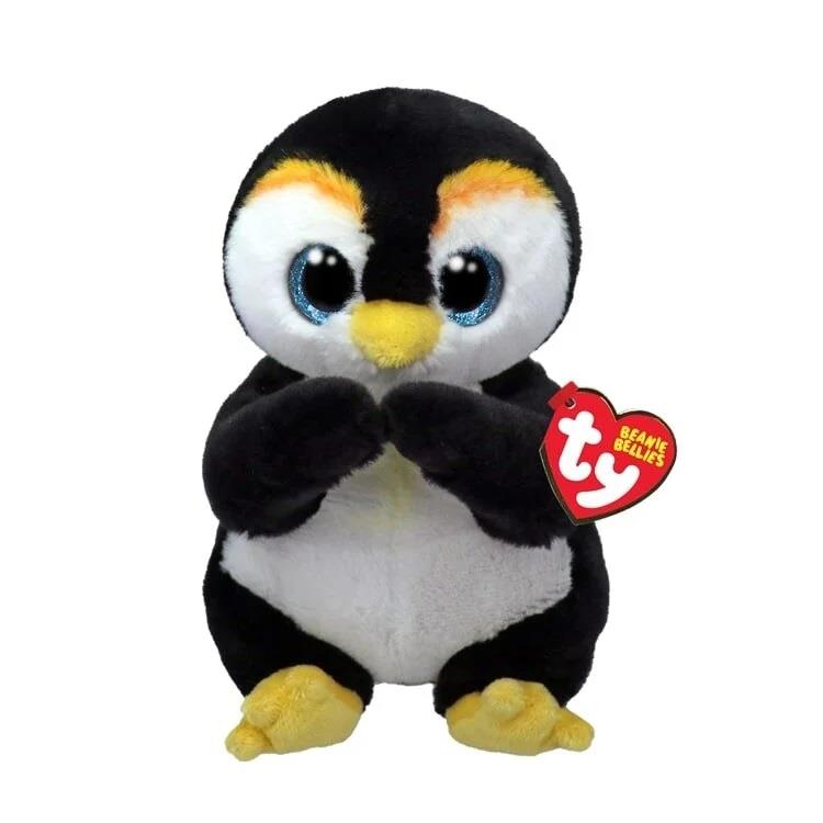 Peluş Hayvanlar, TY, TY Beanie Boos Neve Siyah Beyaz Penguen 15 Cm