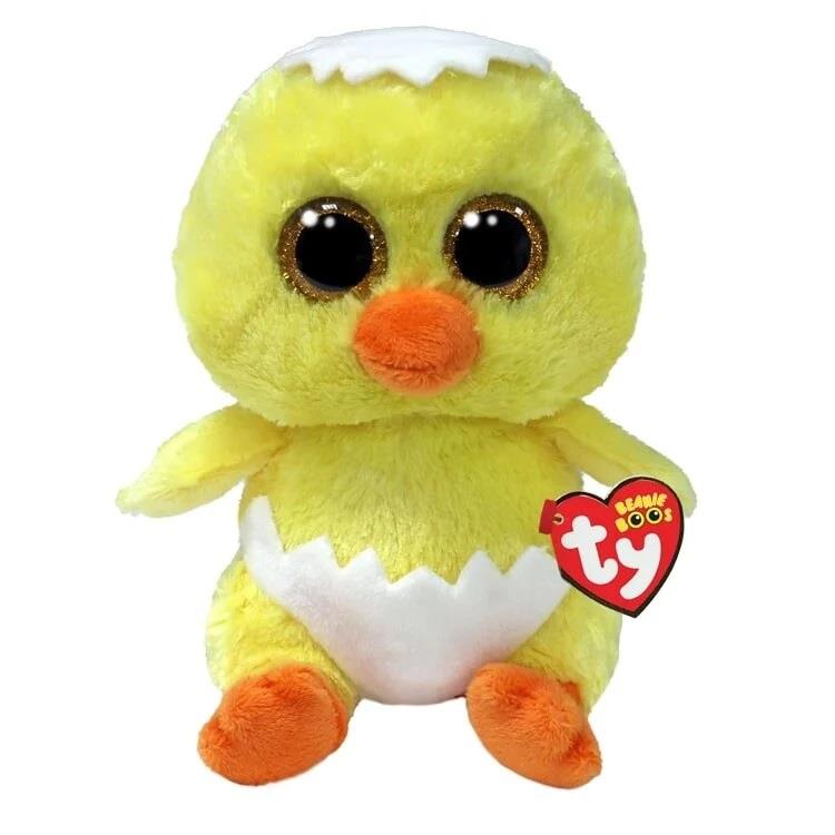 Peluş Hayvanlar, TY, TY Beanie Boos Peetie Paskalya Civciv 15 Cm