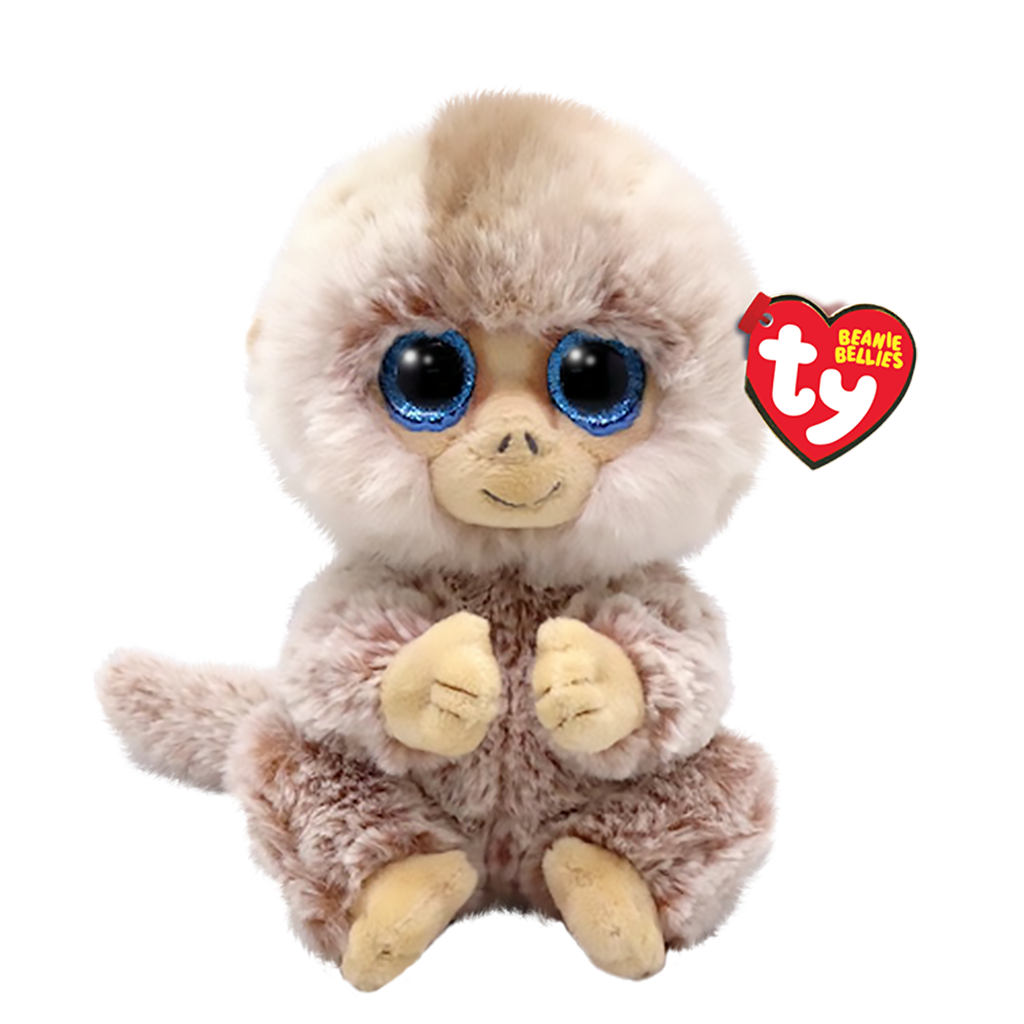 Peluş Hayvanlar, TY, Ty Stubby Maymun Beanie Boo Peluş 15 Cm