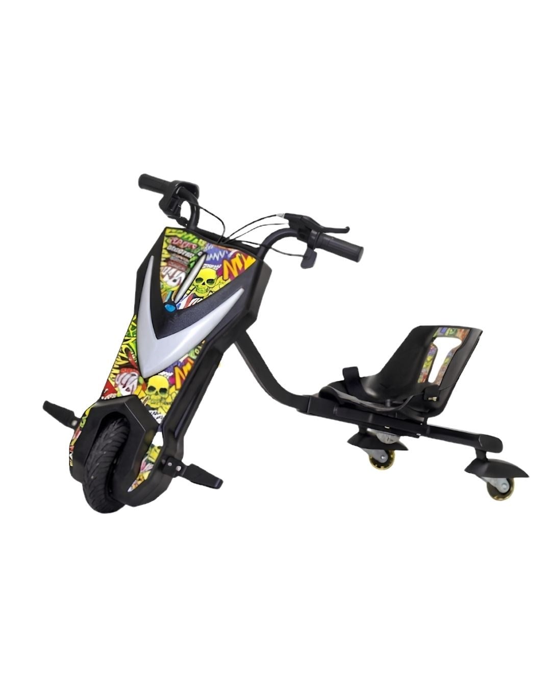Scooter ve Kaykay, Furkan Toys, Cool Wheels Drift Scooter Siyah