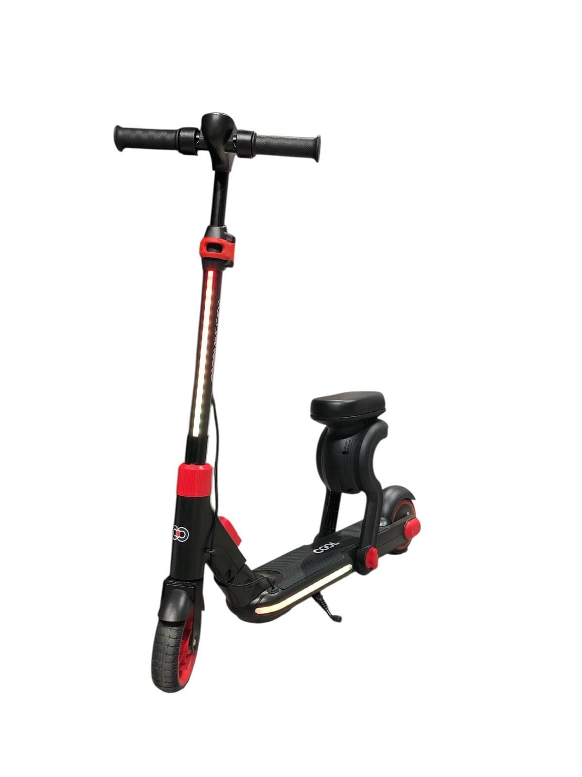 Scooter ve Kaykay, Furkan Toys, Cool Wheels S-Click 24 V Elektrikli Oturaklı Scooter Kırmızı