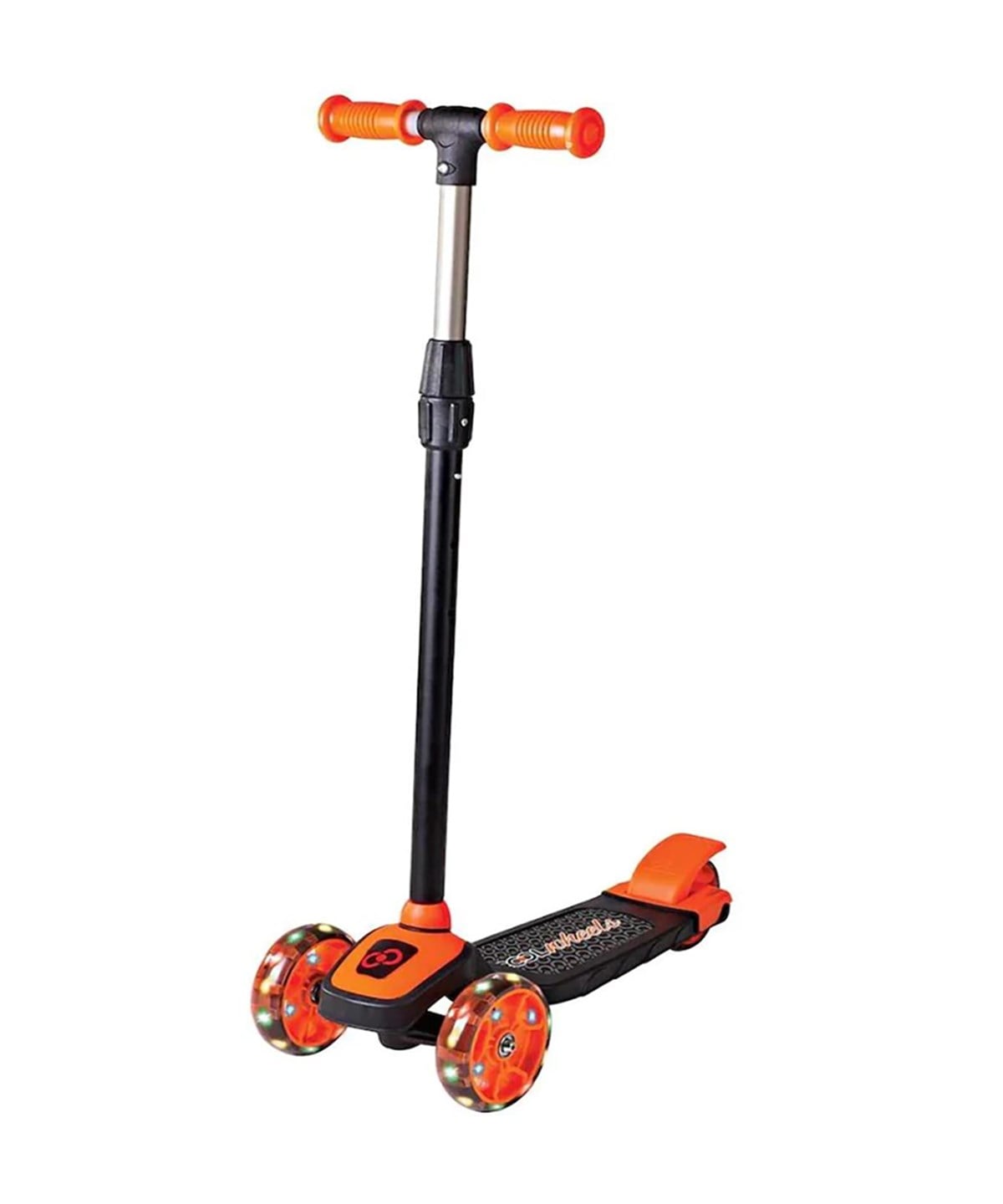 Scooter ve Kaykay, Furkan Toys, Cool Wheels Twist 3+ Işıklı Yüksekliği Ayarlanabilir Scooter TURUNCU FR58918