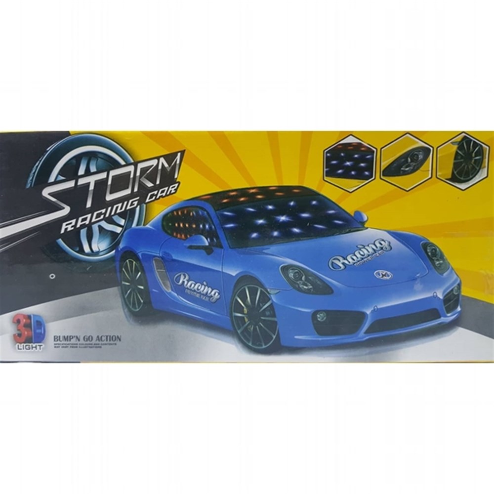 Sesli Işıklı Araba Çarp Dön 