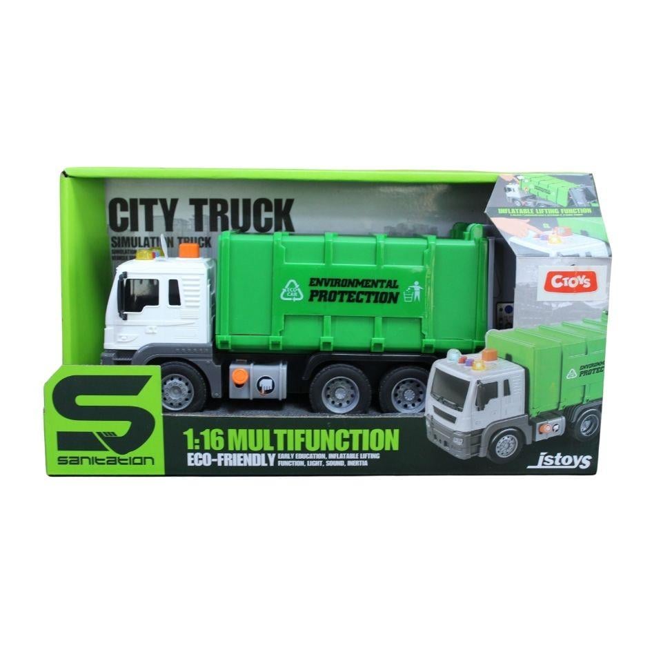 Sesli Işıklı Araçlar, Ceren, CTOY 1:12 Sesli ve Işıklı Sürmeli Çöp Kamyonu