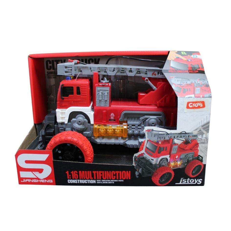 Sesli Işıklı Araçlar, Ceren, CTOY 1:16 Sesli ve Işıklı Merdivenli Su Atan İtfaiye Aracı