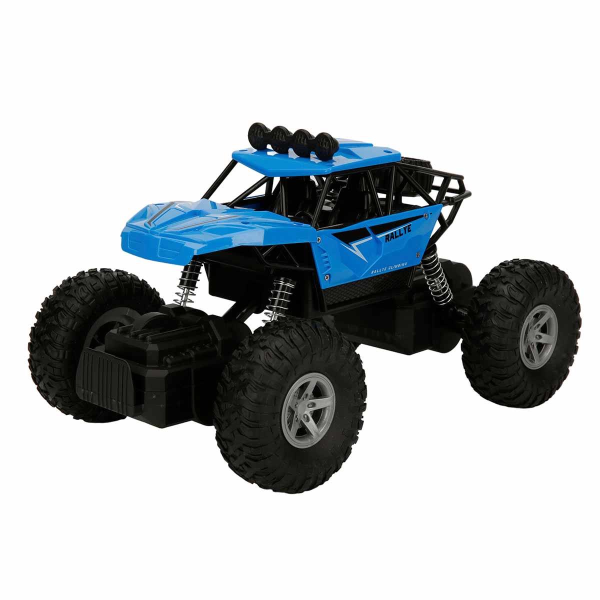 Sesli Işıklı Araçlar, Sunman, Maxx Wheels 4x4 Jeep 25 cm 25581 Mavi