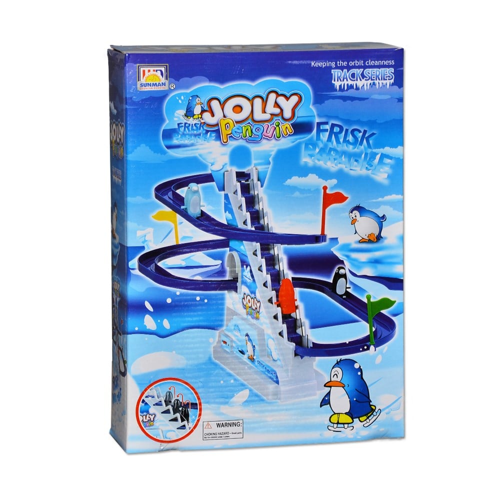 Yarışçı Penguen Seti Müzikli Büyük Boy