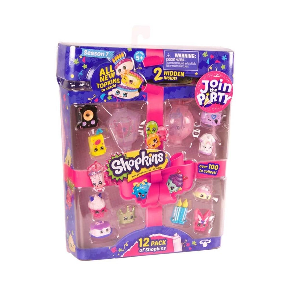 Shopkins Cicibiciler Parti 12'li Figür Paket Çeşitleri 7. Sezon 56355