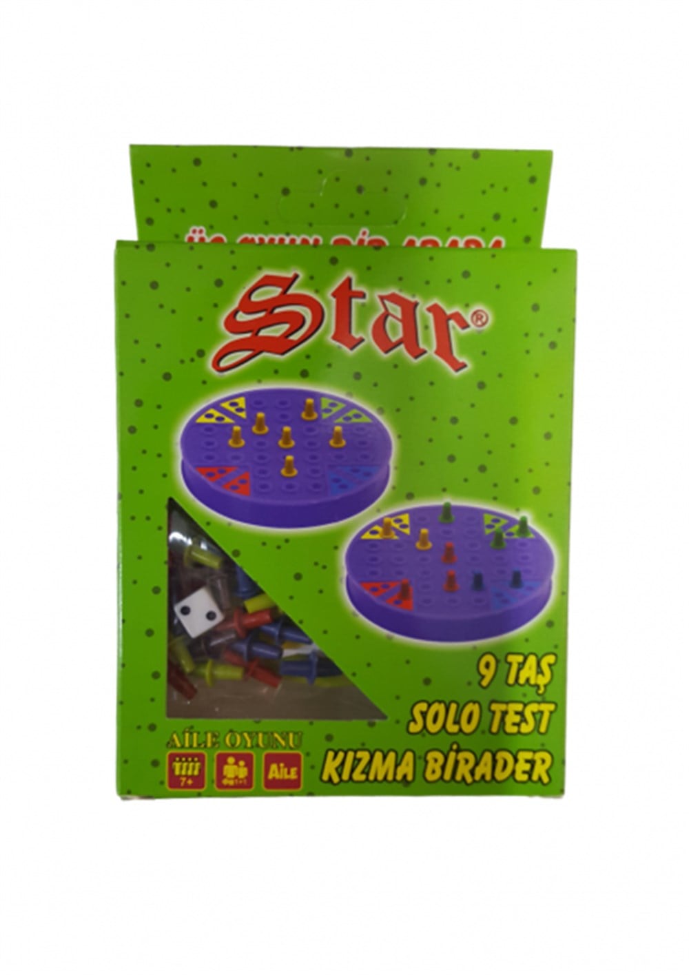 Strateji Oyunları, Star Oyun, Üç Oyun Bir Arada Solo Test 9 Taş Kızma Birader
