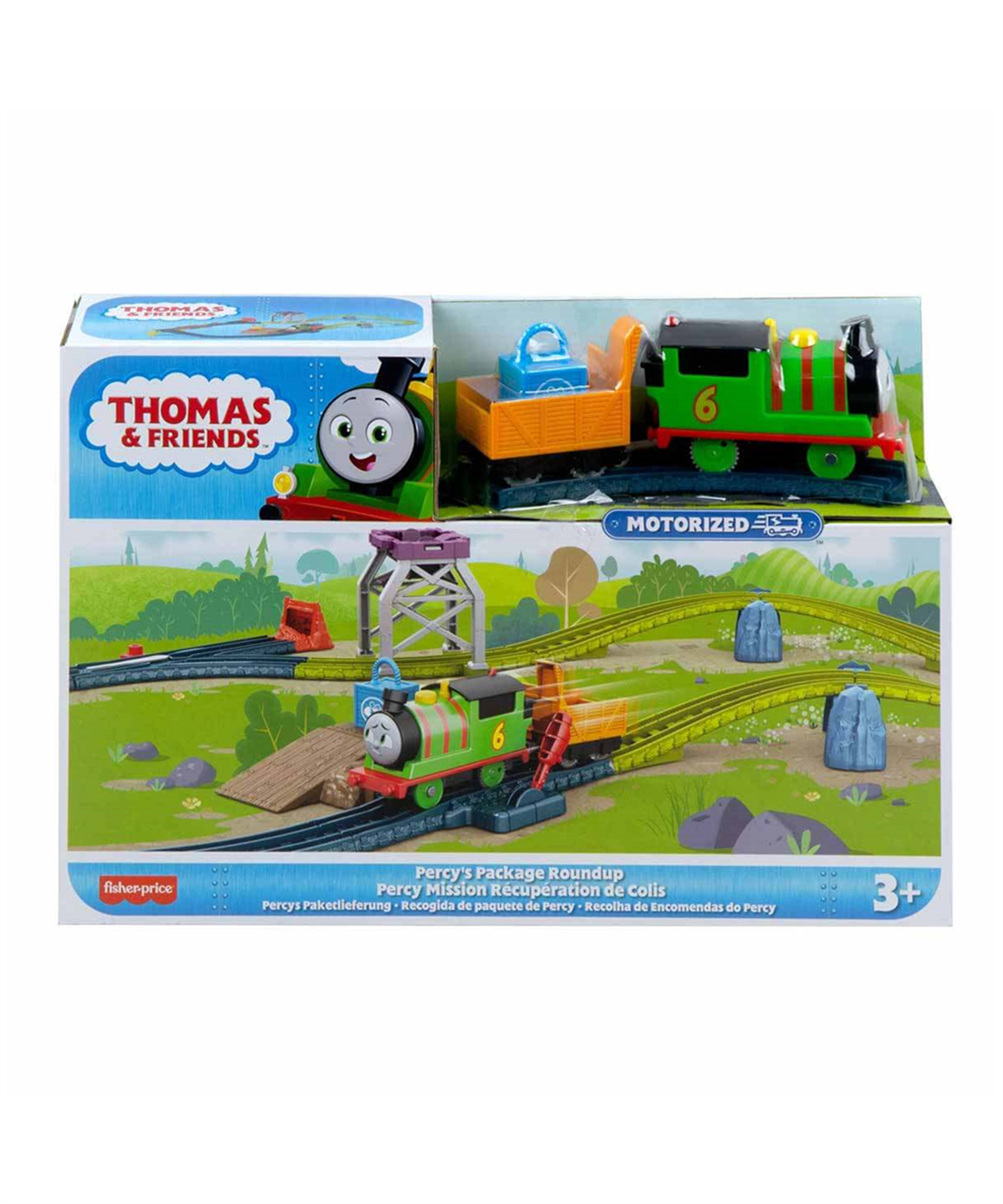 Tren ve Garaj Setleri, Thomas ve Arkadaşları, Fisher Price Thomas ve Arkadaşları Motorlu Tren HGY78 HHW06 Kana At The Vicarstown Bridge