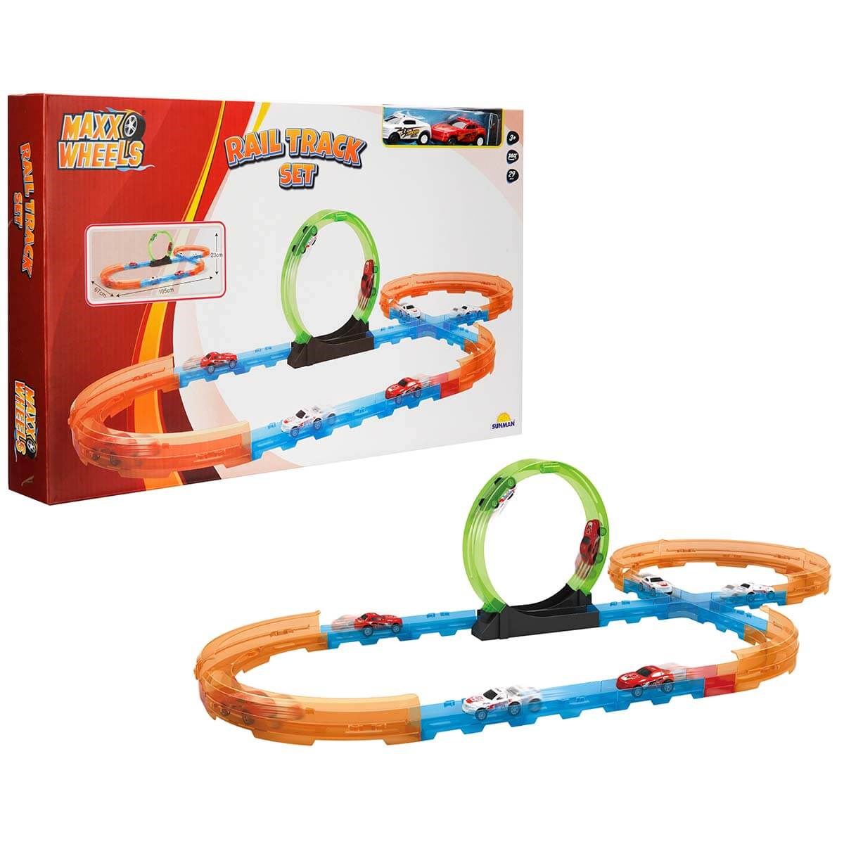 Tren ve Garaj Setleri, Sunman, Max Wheels Döngülü Yarış Pisti