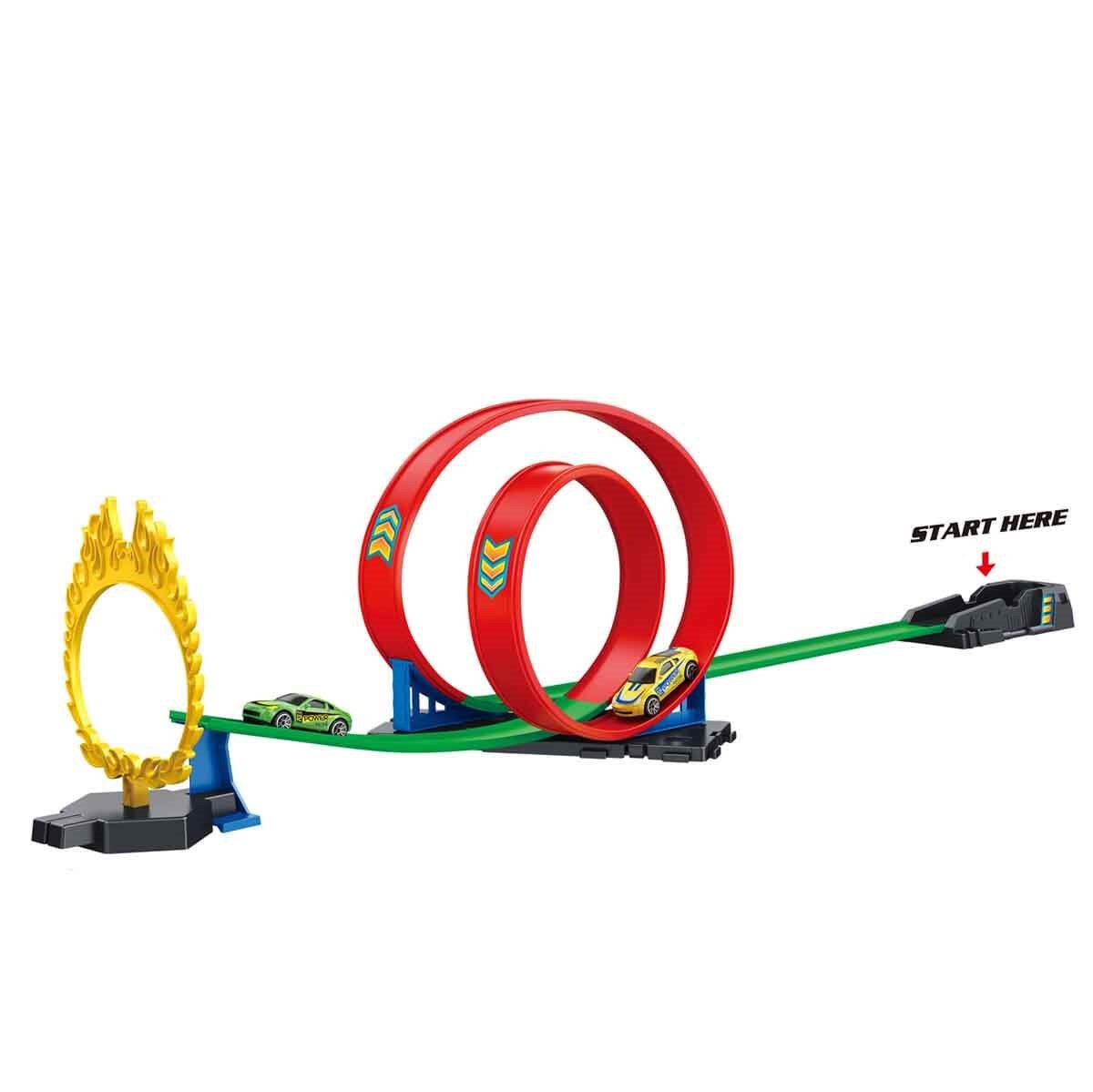 Tren ve Garaj Setleri, Sunman, Maxx Wheels Çift Döngülü Pist Seti