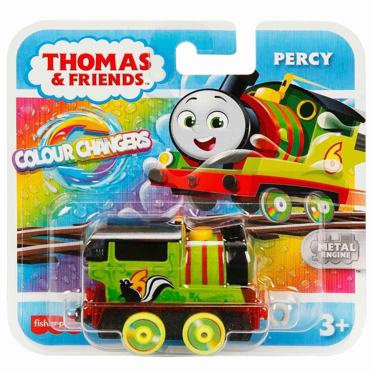 Tren ve Garaj Setleri, Thomas ve Arkadaşları, Thomas ve Arkadaşları Renk Değiştiren Küçük Trenler HMC30 HMC46 Percy