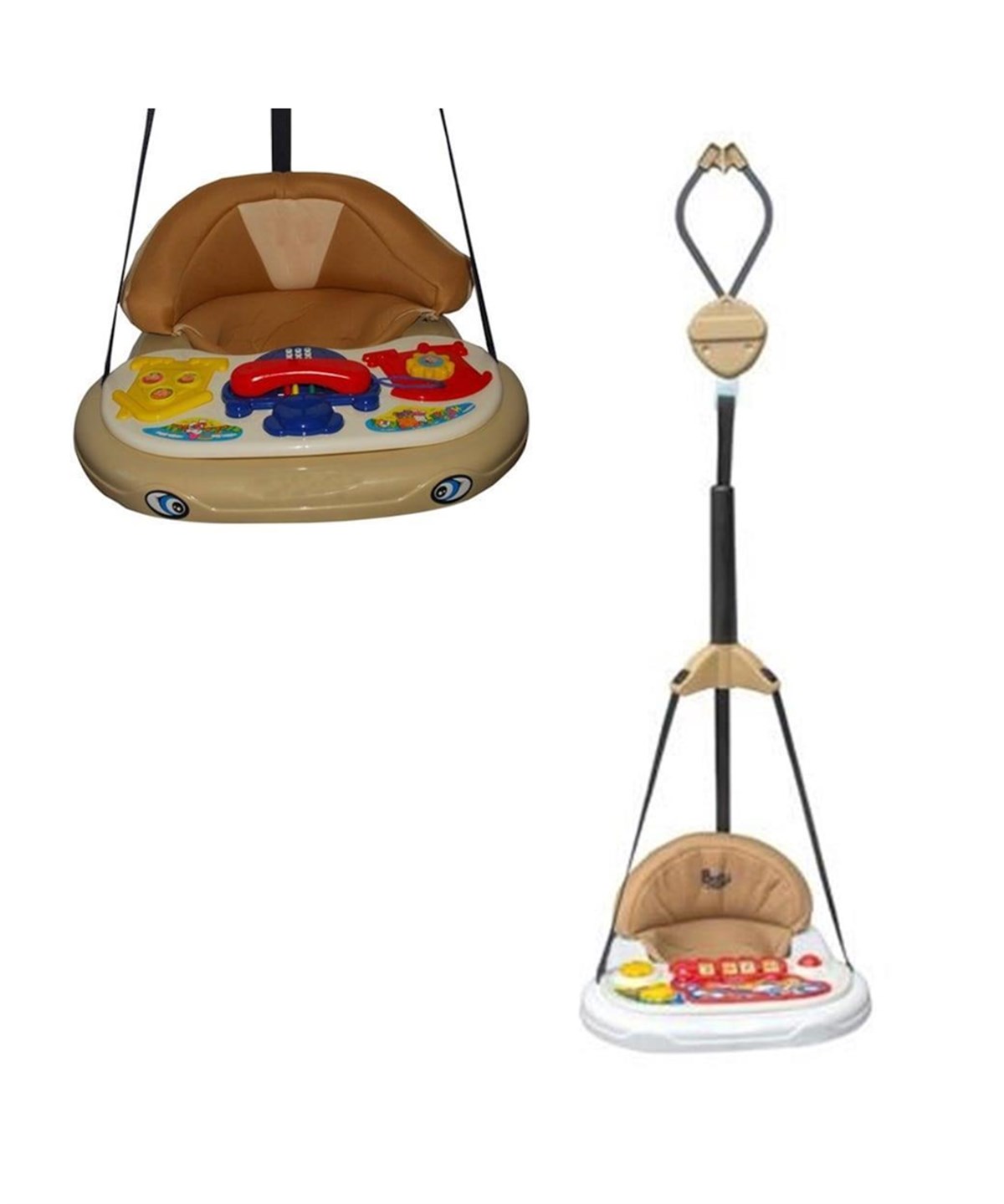 Yürüme Arkadaşları, BABY HOPE, Lüks Oyuncaklı Hoppala Kahverengi