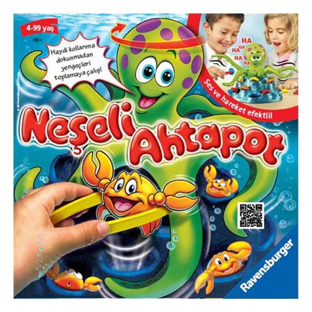Neşeli Ahtapot Kutulu Oyun Ravensburger