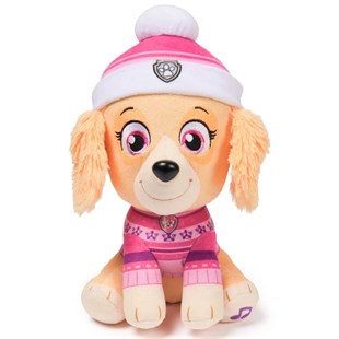 Breadcrumbut, Sunman, PAW Patrol Sesli Holiday Peluş 20 cm 87323 Skye