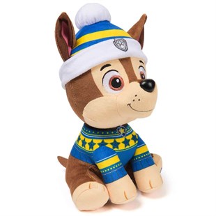 Breadcrumbut, Sunman, PAW Patrol Sesli Holiday Peluş 20 cm 87323 Chase