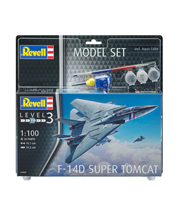 Breadcrumbut, REVELL, Revell 1:100 F-14D Super Tomcat Model Set Uçak 63950