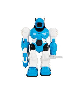 Breadcrumbut, Sunman, Storm Brave Sesli ve Işıklı Robot 25 cm 23891 Mavi