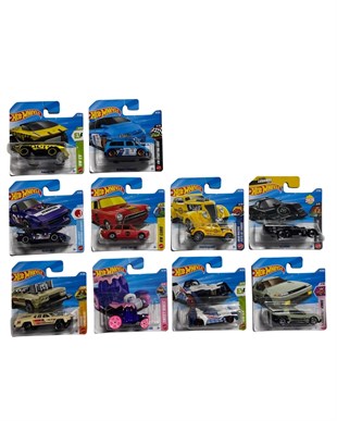 Hot Wheels Oyun Setleri, Mattel, 2026 Hot Wheels Tekl Araba 10 lu Seri 1