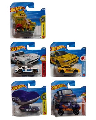Hot Wheels Oyun Setleri, Mattel, 2026 Hot Wheels Tekli Araba 5 li Seri 1