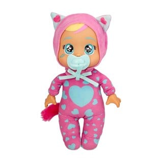 Kolleksiyon Karakterleri, Giochi Preziosi, Cry Babies Ağlayan Yumuş Bebek CYB76000 Mor Tulumlu Millie