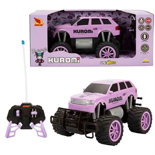Kumandalı Arabalar, Sunman, 1:18 Suncon Jumbo Wheels Kuromi USB Şarjlı Uzaktan Kumandalı Arazi Aracı