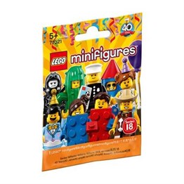 Lego Sürpriz Minifigür, Lego, Lego 71021 Mini Figürler Seri 18 Sürpriz Paket 