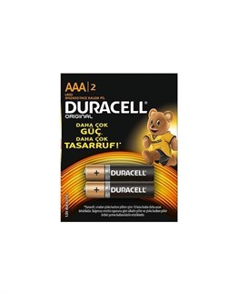 Pil, Duracell, Duracell AAA Alkalin İnce Kalem Pil 2'li Paket LR03/MN2400
