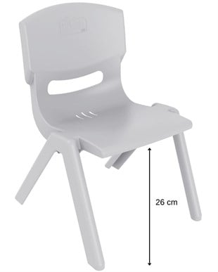 Yazı Tahtası ve Çalışma Masası, Pilsan, Pilsan Strong Sandalye Gri