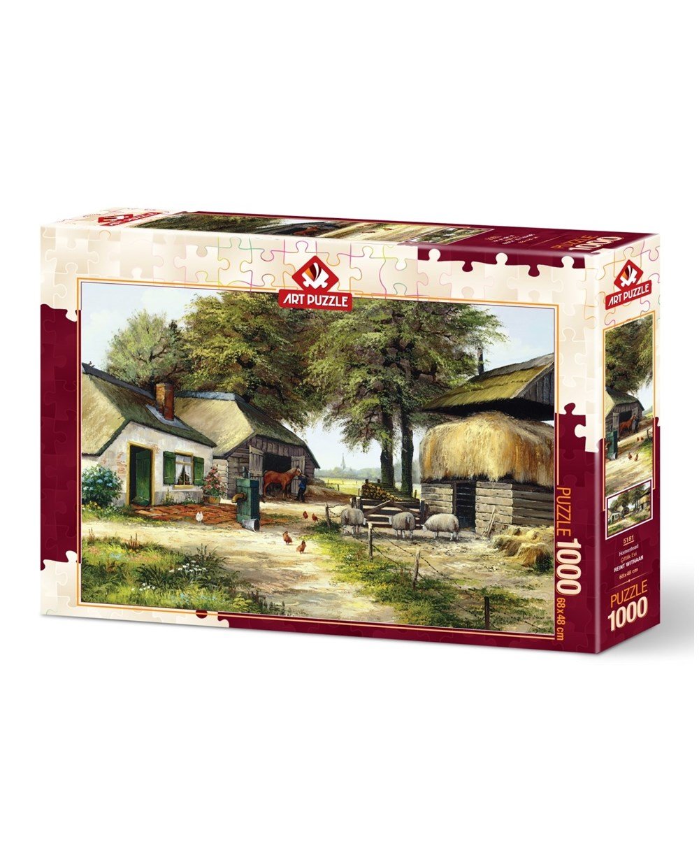 1000 Parça Puzzle, ART PUZZLE, Art Puzzle 1000 Parça Çiftlik Evi 5181
