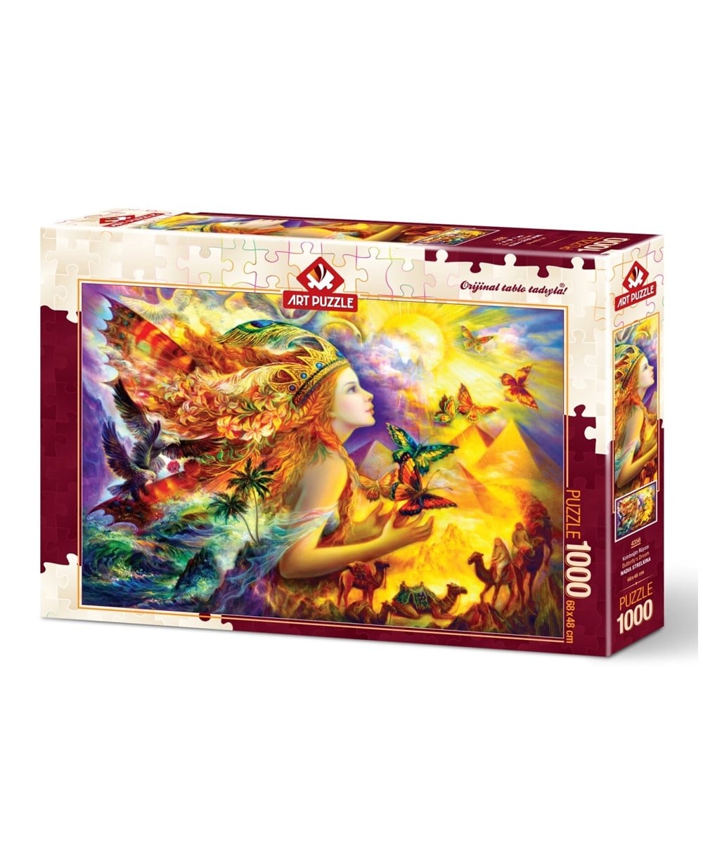 1000 Parça Puzzle, ART PUZZLE, Art Puzzle Kelebeğin Rüyası 1000 Parça Puzzle 4356