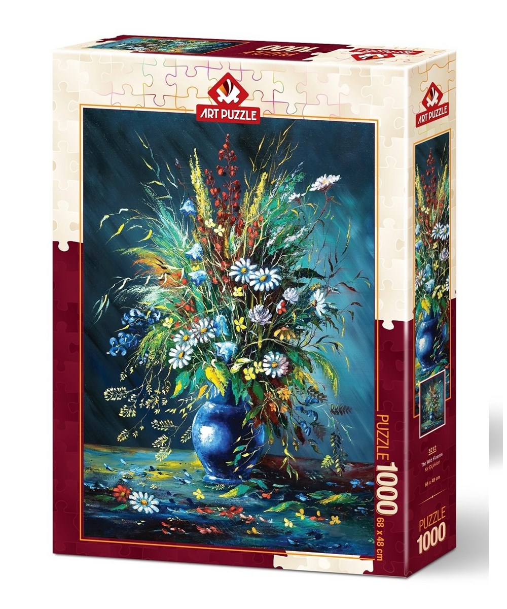 1000 Parça Puzzle, ART PUZZLE, Art Puzzle Kır Çiçekleri :1000 Parça Puzzle 5212