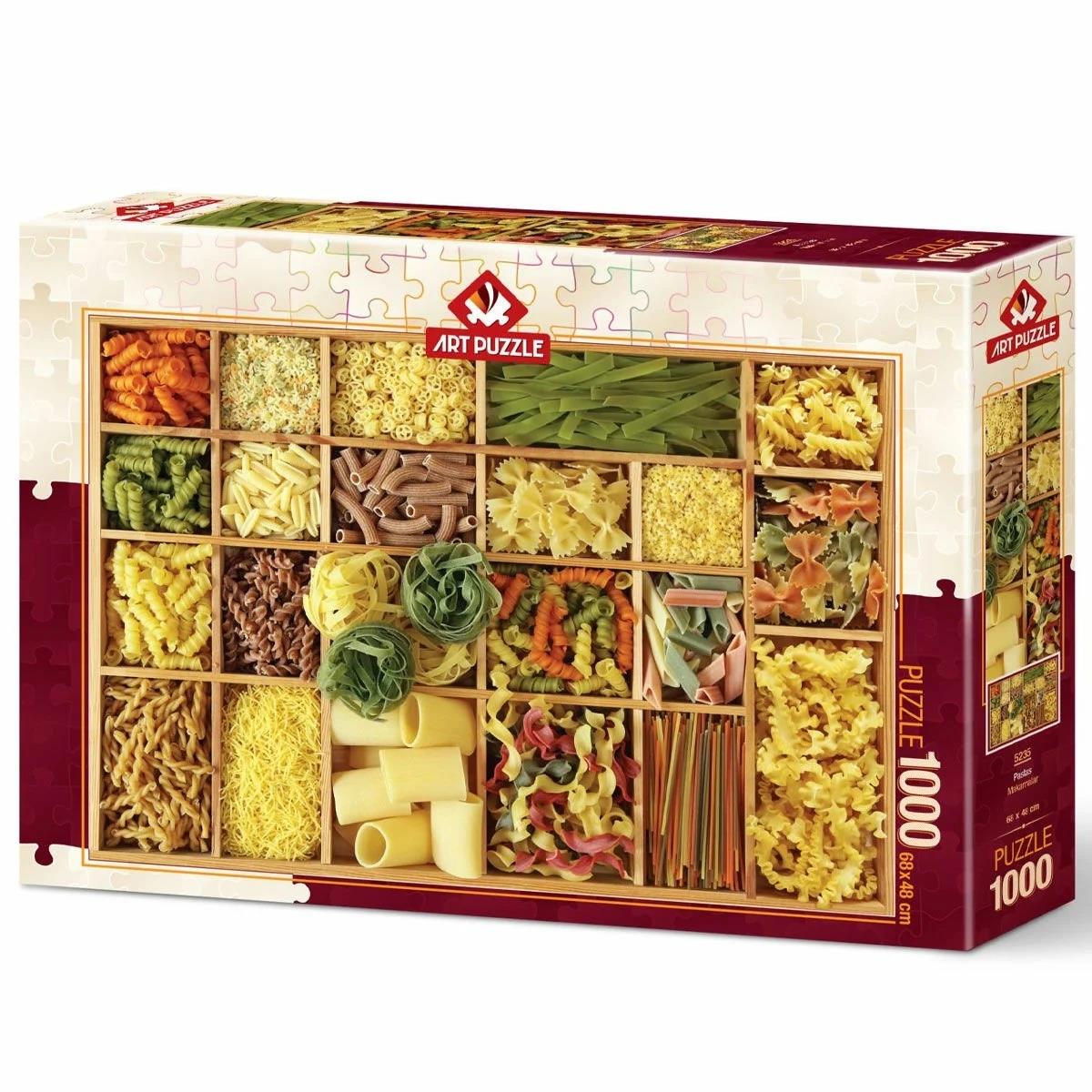 1000 Parça Puzzle, ART PUZZLE, Art Puzzle Makarnalar 1000 Parça Puzzle 5235