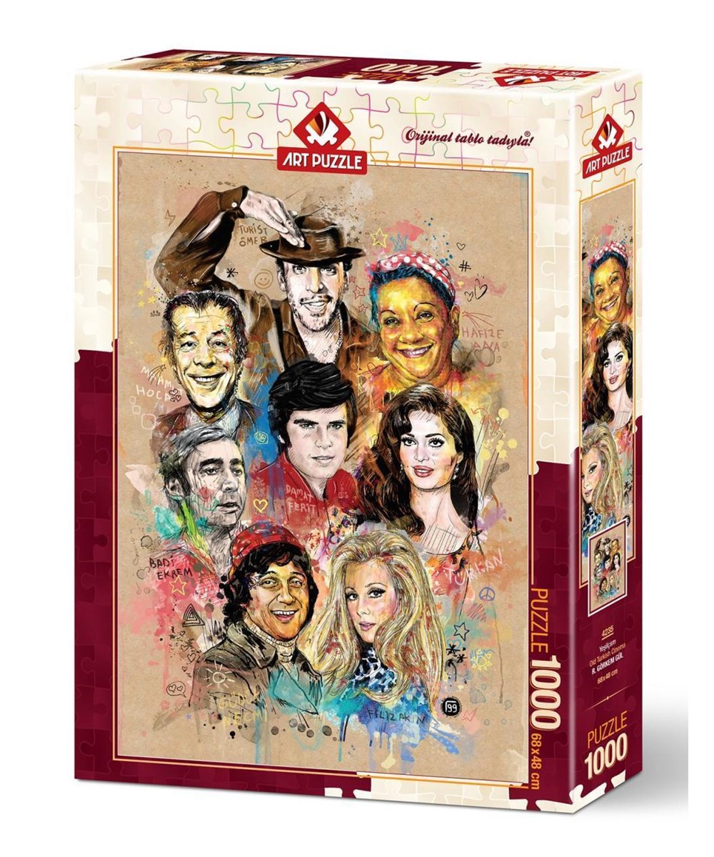 1000 Parça Puzzle, GENEL, Art Puzzle Yeşilçam :1000 Parça Puzzle 4235