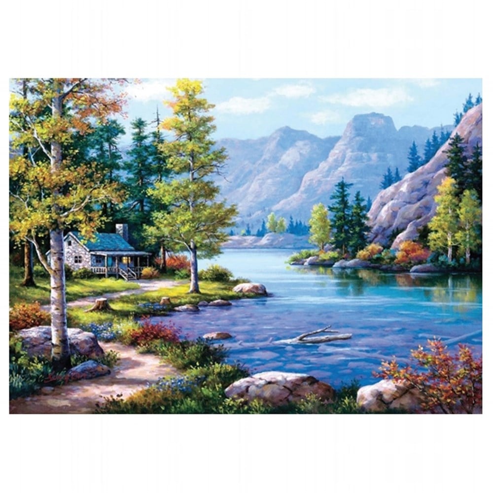 1000 Parça Puzzle, Merkez Oyuncak, Doğuş 1000 Parça Puzzle Orman 019