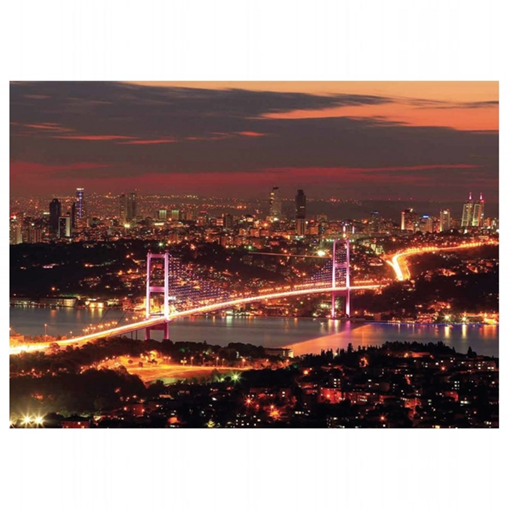 1000 Parça Puzzle, Merkez Oyuncak, Doğuş 1000 Parça Puzzle İstanbul Boğazı 010