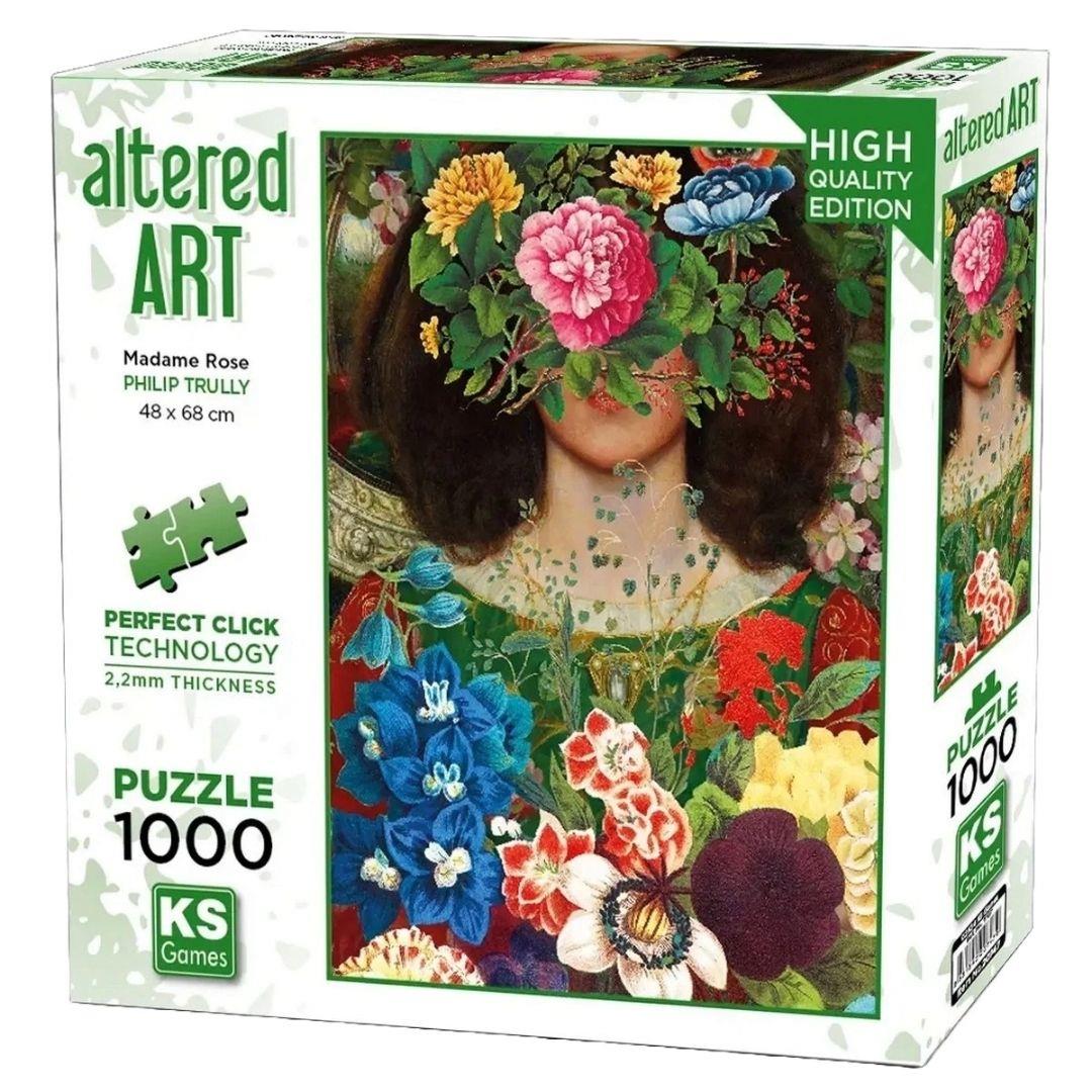 1000 Parça Puzzle, KS GAMES, Madame Rose Puzzle 1000 Parça 20747