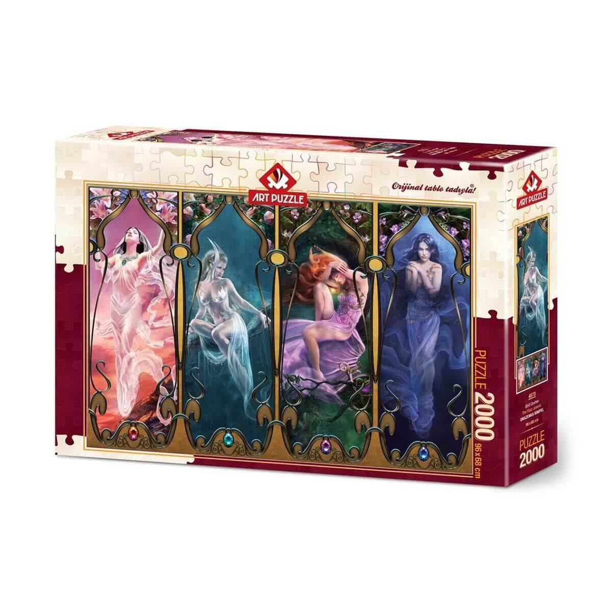 2000 Parça Puzzle, ART PUZZLE, Art Puzzle Dört Cevher 2000 Parça Puzzle