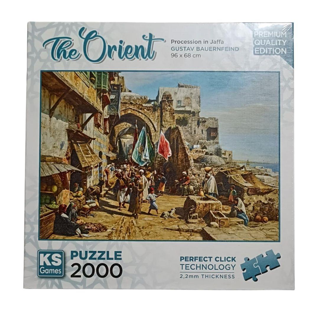 2000 Parça Puzzle, KS GAMES, Procession in Jaffa Puzzle 2000 Parça 22530