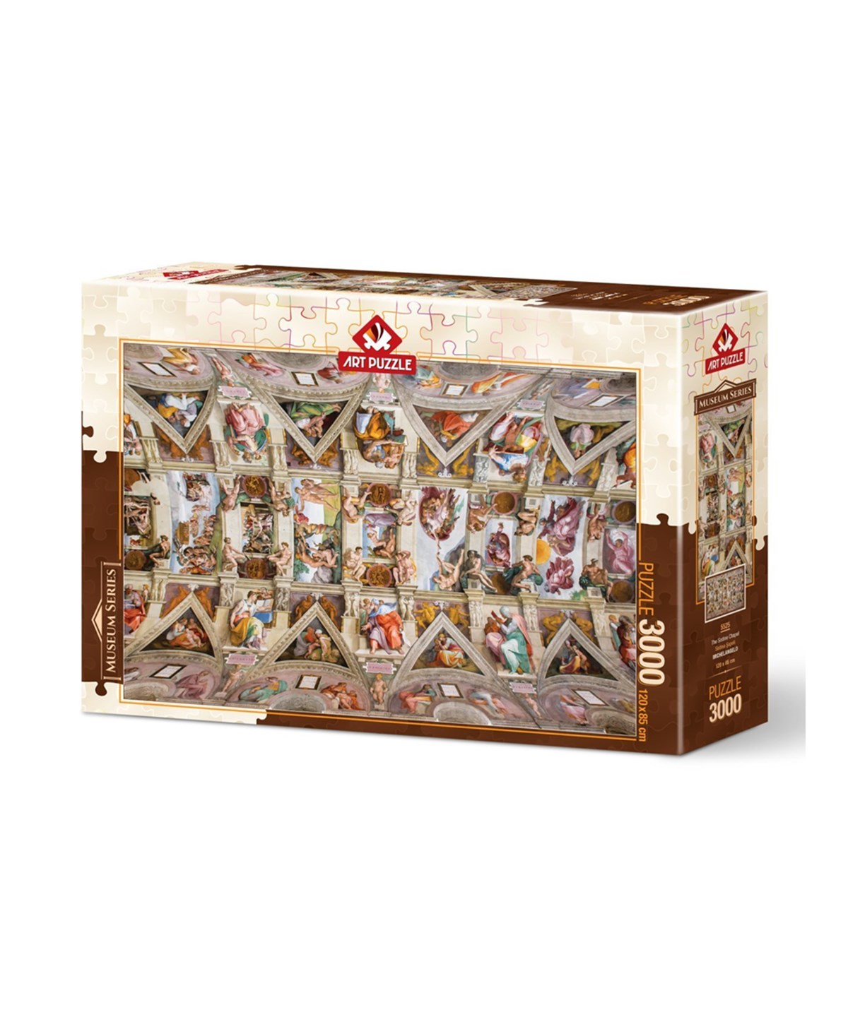 3000 Parça Puzzle, ART PUZZLE, Art Puzzle Sistina Şapeli 3000 Parça Puzzle