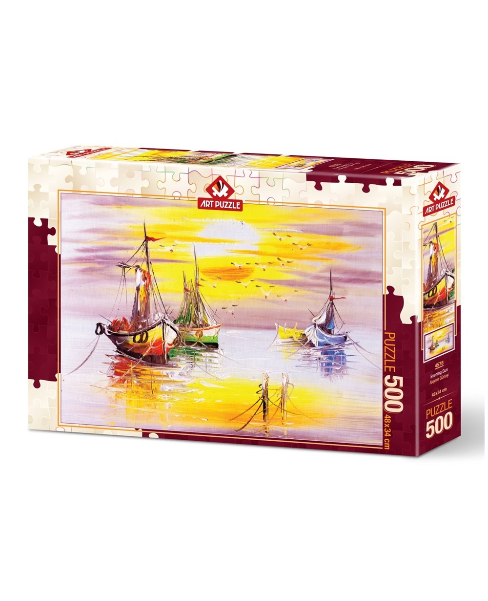 500 Parça Puzzle, ART PUZZLE, Art Puzzle Akşam Güneşi 500 Parça Puzzle 4578