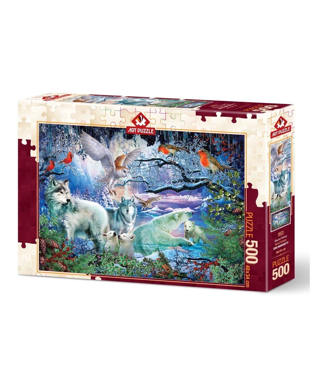 500 Parça Puzzle, ART PUZZLE, Art Puzzle Buzul Ormanı 500 Parça Puzzle 5073