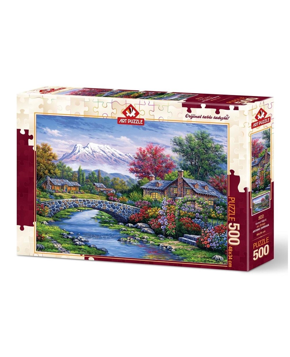 500 Parça Puzzle, ART PUZZLE, Art Puzzle Kemer Köprü 500 Parça Puzzle 4213