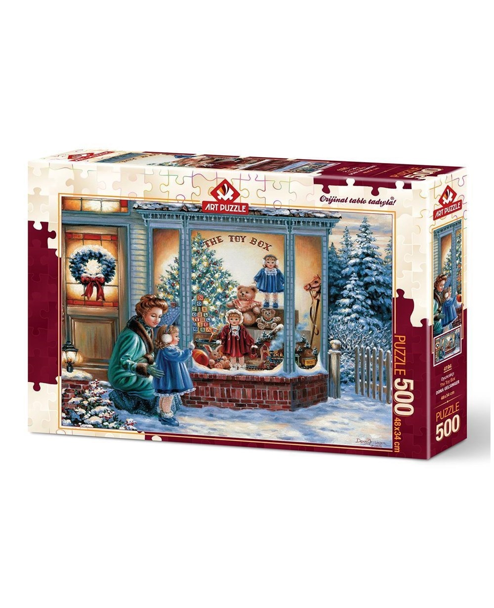 500 Parça Puzzle, ART PUZZLE, Art Puzzle Oyuncakçı 500 Parça Puzzle 4194