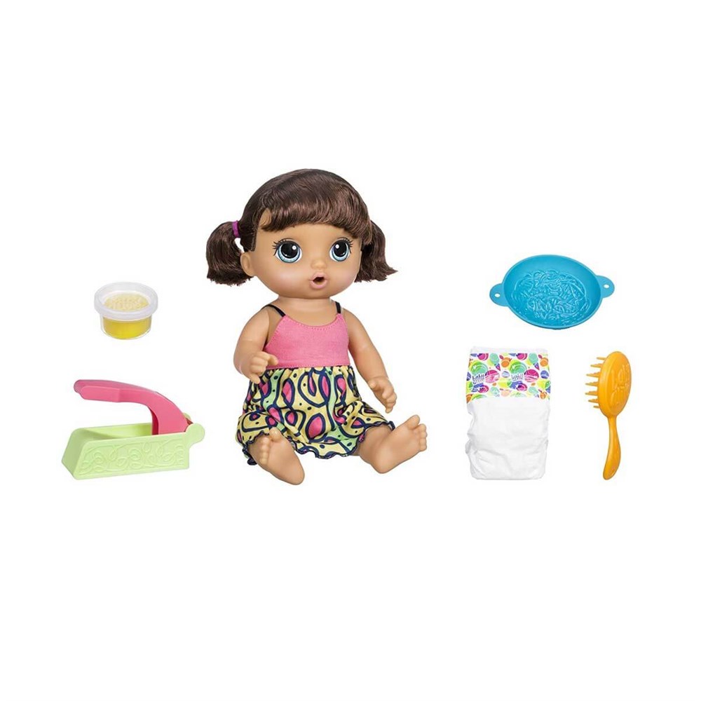 Baby Alive Spagetti Seven Bebeğim Kumral Konuşan C0964