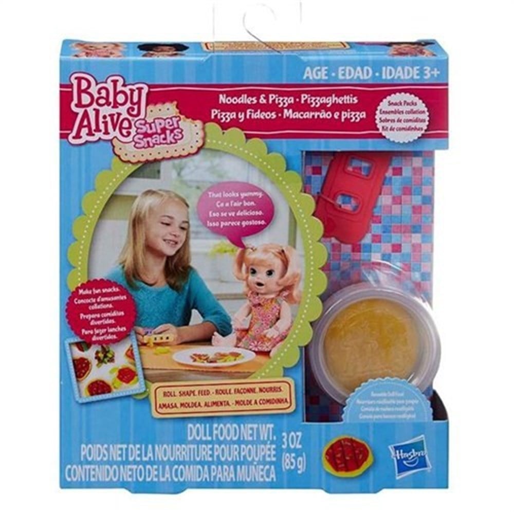 Baby Alive Super Snacks Yedek Mama Paketi - Noodle & Pizza B1454