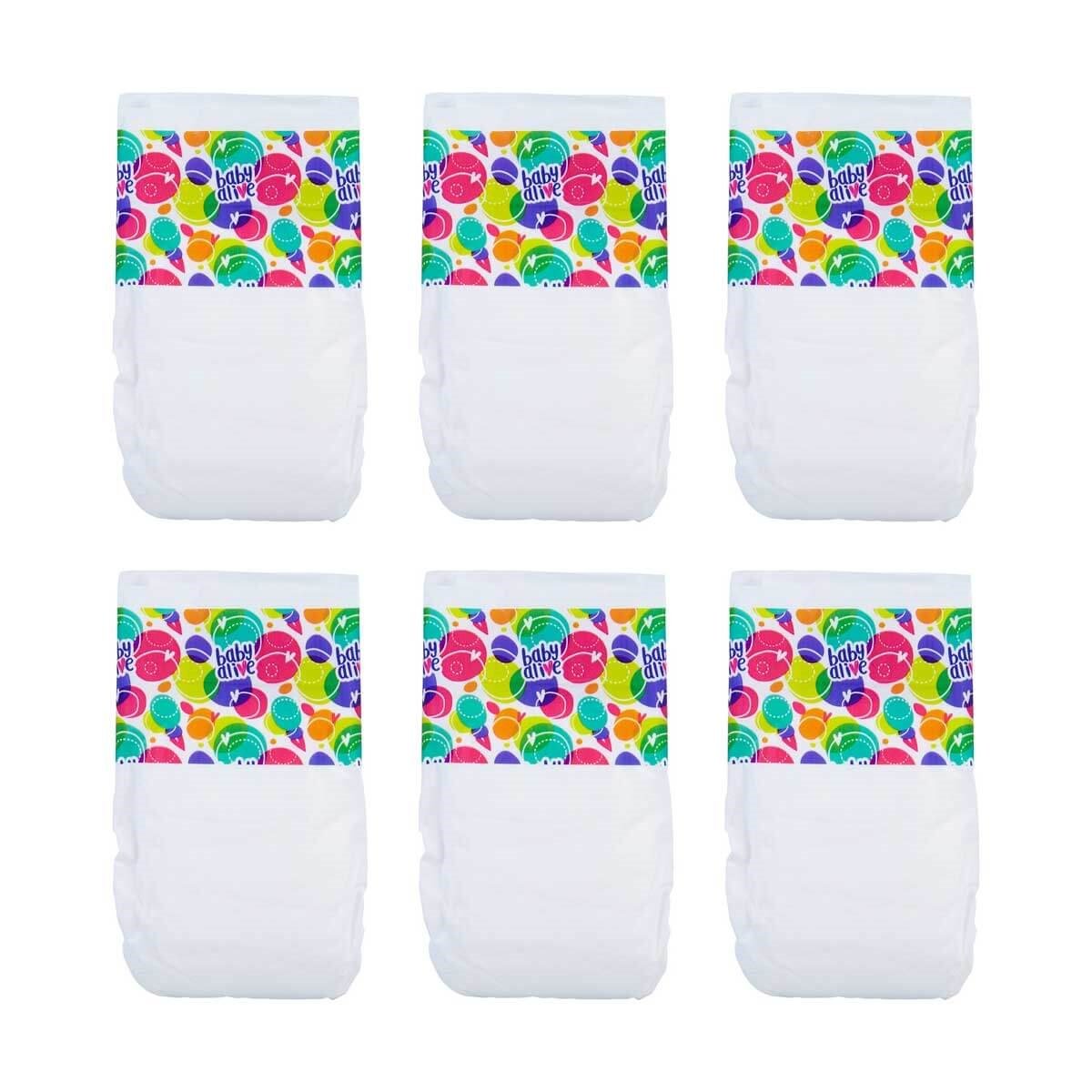 Baby Alive Yedek Bez 6'lı C2723