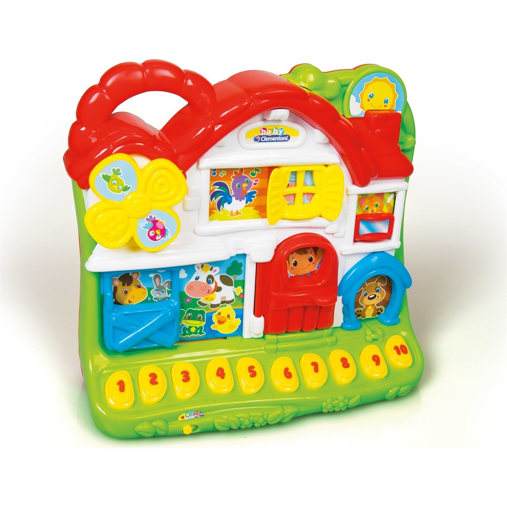 Baby Clementoni Çiftlik Evi (Türkçe ve İngilizce 2 Oyun Modlu)