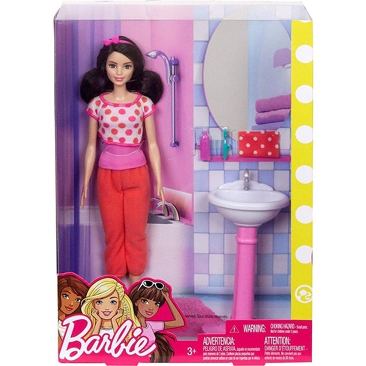Barbie Bebek Ve Eğlenceli Aksesuarlar Serisi Barbie Banyo'da FPR53-FPR56 I  Merkez Oyuncak I Güvenilir Alışveriş, Hızlı Kargo, Kolay İade!